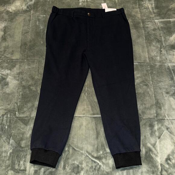 Ben Sherman Hurdle Jogger Pants Men's XL Navy Blue Stretch Pockets Performance - Picture 1 of 9